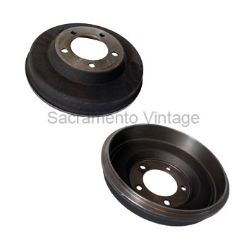 [05199-4] BRAKE DRUM- 3-15/16" CENTER 1945-48 PASS / 1945-47 PU OUTSIDE MOUNT HUB- use 5073 stud