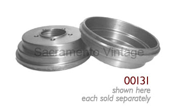 [00130] BRAKE DRUM- front / nodular iron 1928-31 from FORD blueprints