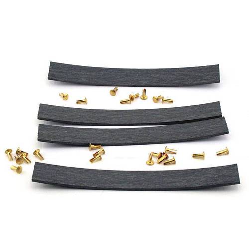 [03281-1] BRAKE LINING SET WITH RIVETS FOR 4 SHOES 1909-25