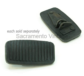 [527091] BRAKE PEDAL PAD- AUTOMATIC 1952-67
