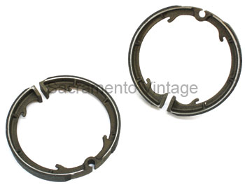 [03281-0] BRAKE SHOE WITH LINING- 1 PC DESIGN - DOES 2 WHEELS 1909-25 