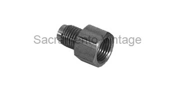 [12005-15] BRASS ADAPTOR FOR 3/16" INTO 1/4"  INVERTED FLARE  in TUBE