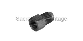 [12005-16] BRASS ADAPTOR FOR 3/16" TUBE TO 1/4" INVERTED FLARE
