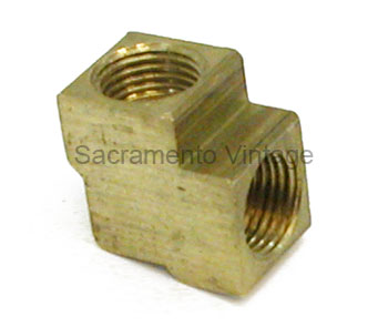 [12005-8] BRASS FITTING - ELBOW 1/4" INVERTED FLARE