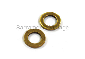 [00307-1] BRASS GASKET FOR OIL RETURN LINE set of 2