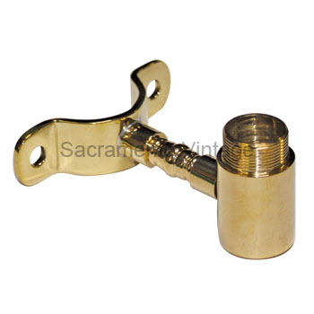 [03987] HORN MOUNTING BRACKET- BRASS  1906-14