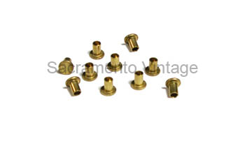 [08451-6] BRASS RIVETS FOR WINDOW CHANNEL AND DIVISION BARS (10)