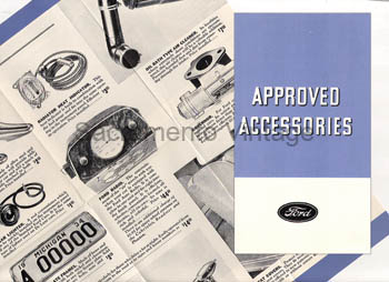 [09271] BROCHURE- APPROVED ACCESSORIES 1934