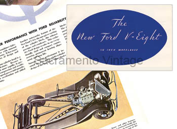 [09268] BROCHURE- THE NEW FORD V-8 1933