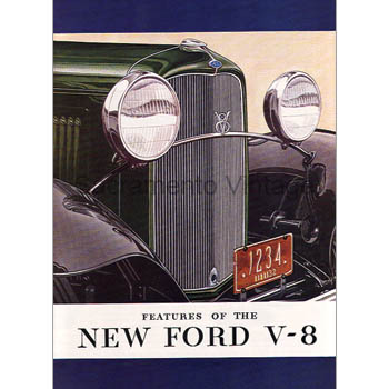 [09267-1] BROCHURE-FEATURES OF THE NEW FORD V8 '32
