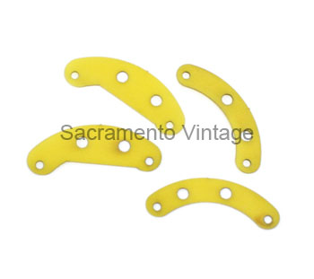 [03841-2] STARTER BRUSH PLATE INSULATORS-  SET OF 4 1919-27