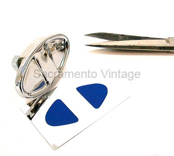 [01123-1] BUMPER CLAMP DECAL- center 1929-31