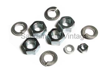 [01122-5] BUMPER CLAMP NUT SET 1928-31