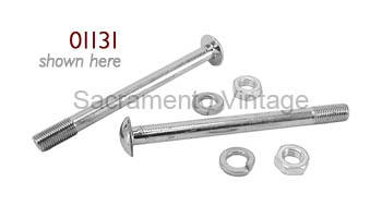 [01133] BUMPER END BOLTS-STAINLESS 1928-31