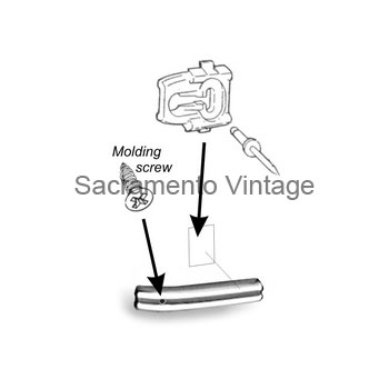 [201070] CAB LOWER MOLDING RH RACE TRACK 1973-79 COMING SOON!!