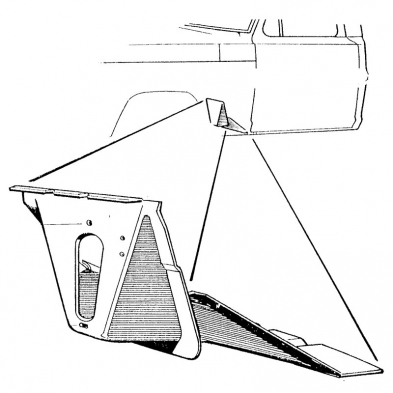 [08384-4] CAB MOUNT 1965-79 LEFT FRONT