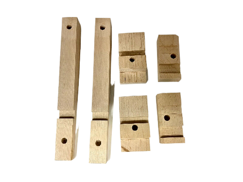 [06708-2] CAB MOUNTING WOOD- pickup 1942-47  (6 pcs)
