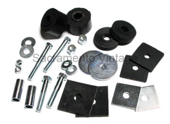 [08409] CAB TO FRAME MOUNTING KIT 1957-60