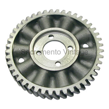[07412] CAMSHAFT TIMING GEAR ALUMINUM 1949-53 BOLT ON