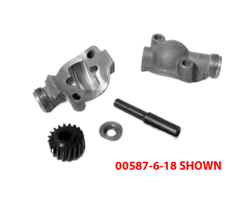 [00587-7-18] SPEEDOMETER CAP & GEAR- 1930-31 W/ ROUND SPEEDOMETER / SQARE ENDS / 19" TIRES / 3:54 HI-SPEED