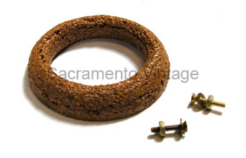 [03744-4] CARBURETOR FLOAT- Kingston L-2 ETHANOL RESISTANT WITH BRASS SCREWS