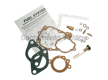 [07805] CARBURETOR REPAIR KIT- 6 CYLINDER HOLLEY MODEL 847 G OR H 226 1941-51