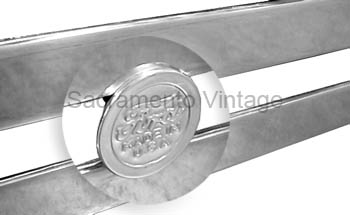 [01126] CENTER CLAMP- FORD & USA / POLISHED STAINLESS 1926-28