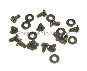 [06407-1] CENTER PAN SCREW & WASHER SET- 22 PCS  1935-36