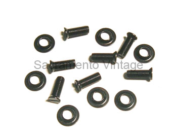[06407] CENTER PAN SCREW & WASHER SET 1933-34