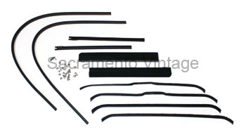 [06318-44] DOOR GLASS CHANNEL KIT- PICKUP 1942 & 1942-47