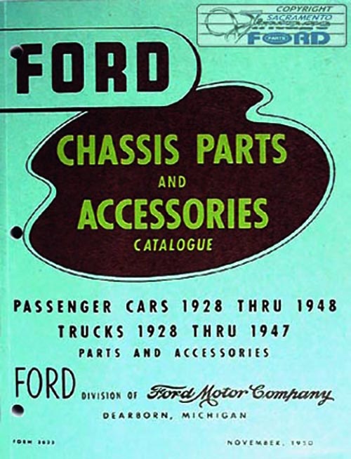 [09126] CHASSIS PARTS CATALOG 1928-1948 THE BIG GREEN BOOK
