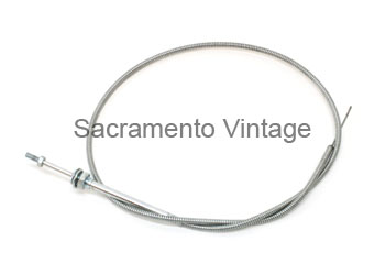 [07792-1] CHOKE AND THROTTLE CABLE 1948 AND LATER CUT TO FIT