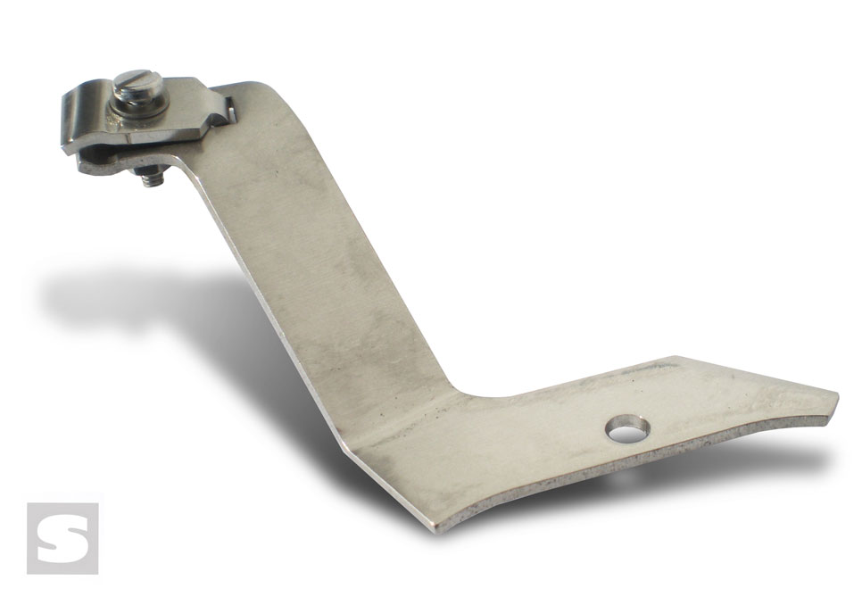[05897-54] CHOKE CABLE MOUNTING BRACKET- STROMBERG