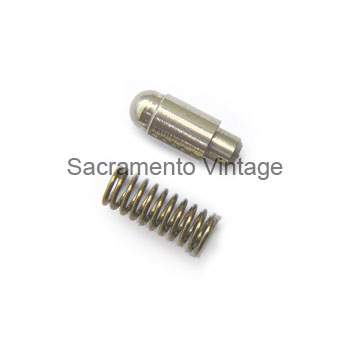 [05897-37] CHOKE DETENT KIT- Genuine 97 SPRING AND PLUNGER - STAINLESS