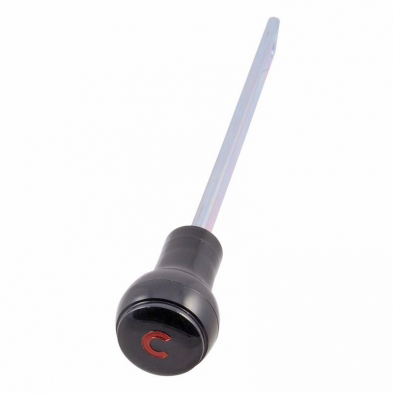 [05954-100] CHOKE KNOB & SHAFT  (black) PU 1941-47