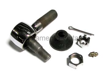 [05115-C] CHROME ROD END - LEFT HAND