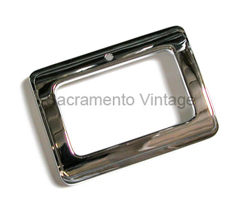 [05949-12] CLOCK PANEL CHROME 1940