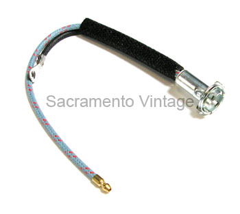 [05949-17] CLOCK WIRE AND LAMP SOCKET 1939-40