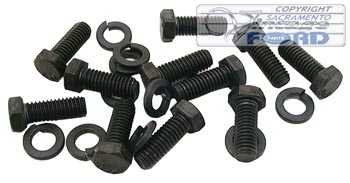 [00331-1] BOLT KIT- BELL HOUSING TO FLYWHEEL HOUSING ZINC FINISH
