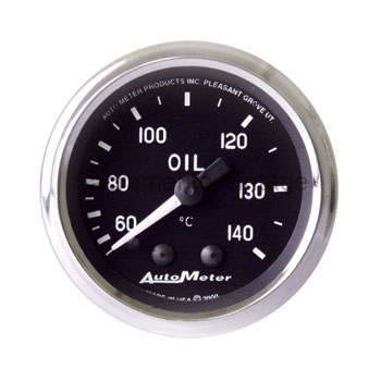 [AM201008] COBRA OIL TEMP GAUGE MECH 60-140F 2 1/16 by AUTO METER