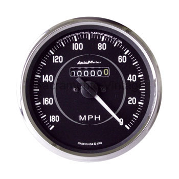 [AM201005] COBRA SPEEDO REVERSE ROTATION MECH 0-180 MPH by AUTO METER