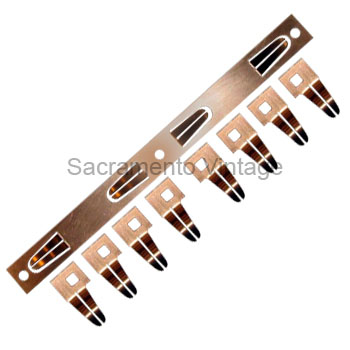 [03809-0] COIL BOX CONTACT STRIPS 1913-25 EXACT DUPLICATE 9 PCS