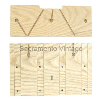 [03804-0] COIL BOX WOOD- 1915-25 HARDWOOD