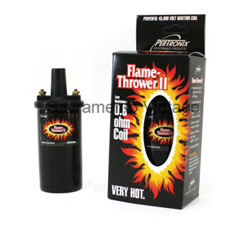 [17841-6] COIL IGNITOR 6V. 6 CYL BLACK