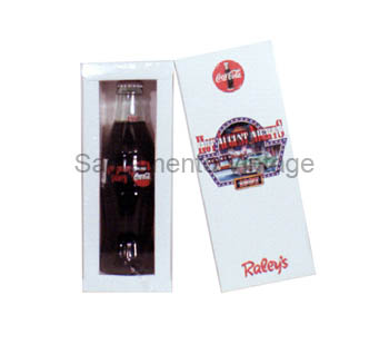[09843-1-97] COKE BOTTLE w/ GIFT BOX- 1997 HOT AUGUST NIGHTS 1957 CHEVY IMAGE