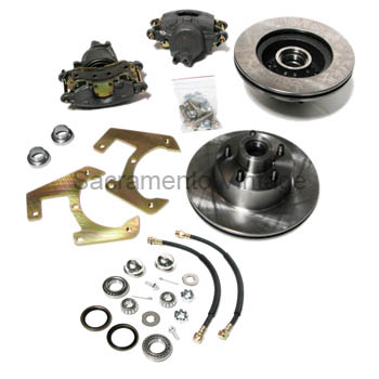 [14074] COMPLETE DISC BRAKE KIT 4 1/2in 1948-56