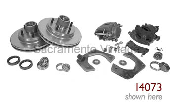[14074-1] COMPLETE DISC BRAKE KIT 5 1/2in 1948-56