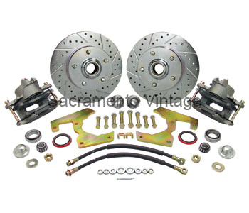 [14074-2] COMPLETE DISC BRAKE KIT 5 1/2in 1957-64
