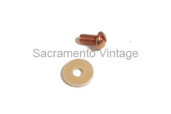 [00619-4] CONDENSER TO BUS BAR SCREW- COPPER 1930-31