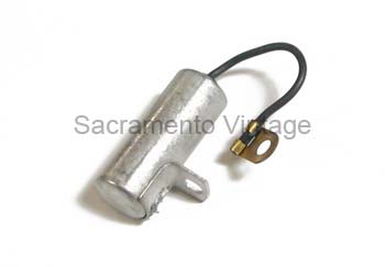 [00619-1] CONDENSER- 4 cylinder B-C 1932-34 WITH LEAD WIRE
